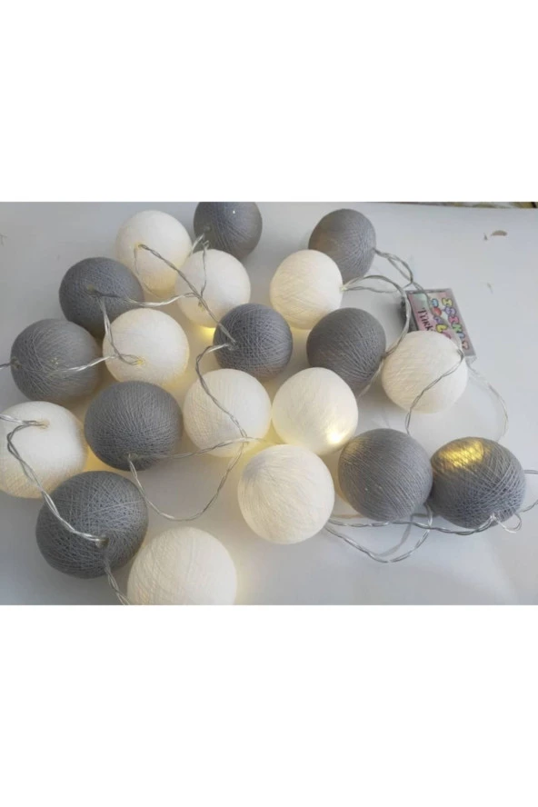 Dekoratif Led Işıklı Toplar Oda Süsleme Ve Aydınlatma - Resim 5