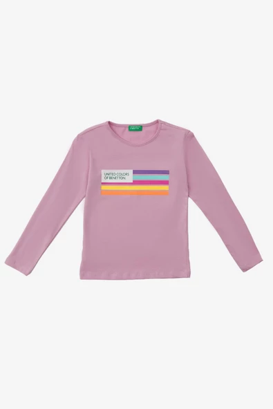 United Colors Of Benetton Kız Çocuk Tshirt BNT-G20849