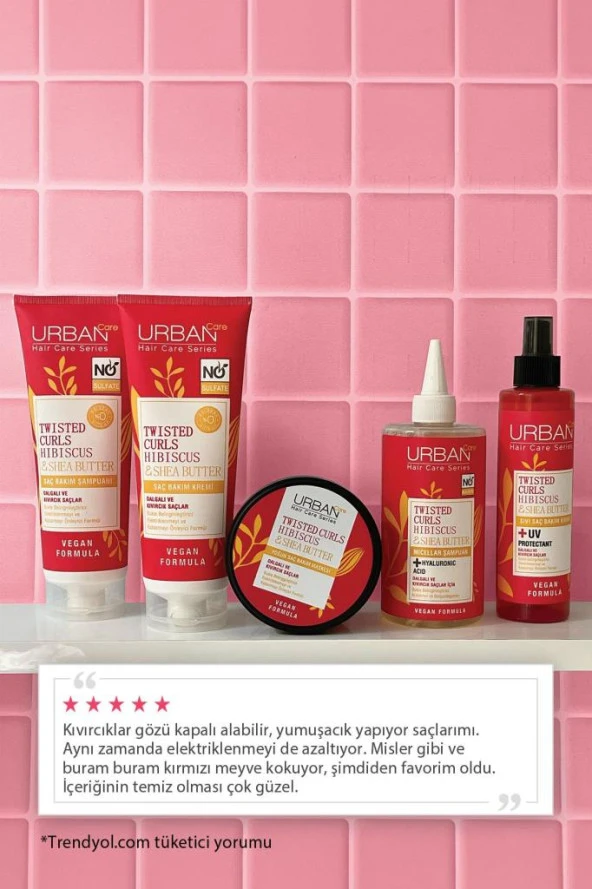 Urban Care Hibiscus & Shea Butter Bukle Belirginleştirici Onarıcı Saç Bakım Köpüğü 150 ml - Resim 7