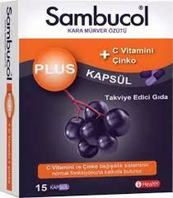 Sambucol Plus 15 Kapsül ürün görseli