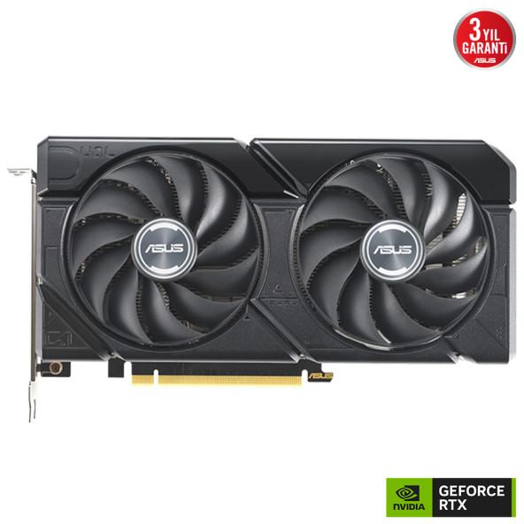 Asus Dual NVIDIA Geforce RTX 4060 TI RTX4060TI-O8G-EVO 8 GB GDDR6 128 Bit Ekran Kartı