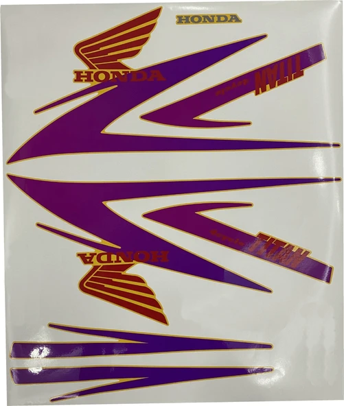 Honda Titan Etiket Takımı (Sarı Renk için) ürün görseli