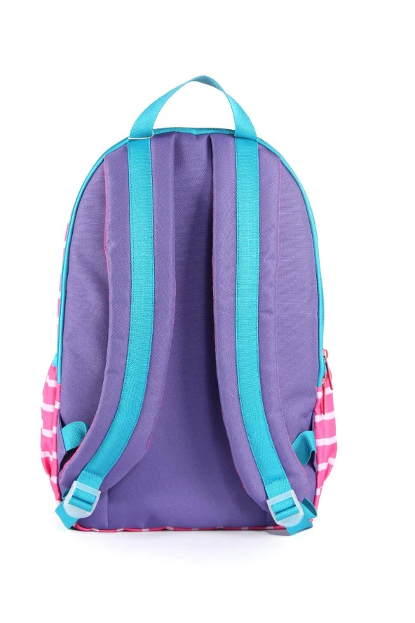 Çocuk Kol Saati Hediyeli Benetton Büyük Kapasiteli Çocuk Okul Çantası B.NT.03752 - 8