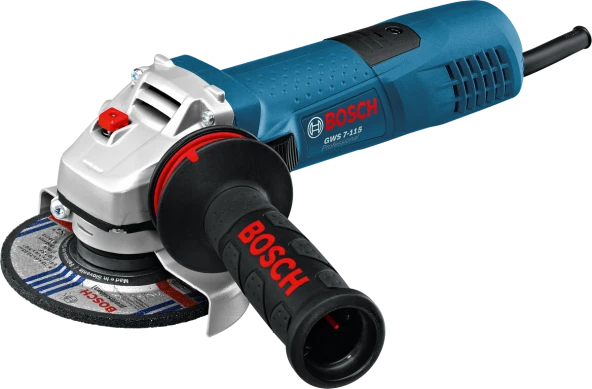 Bosch Professional GWS 7-115 Avuç Taşlama Makinesi - 1