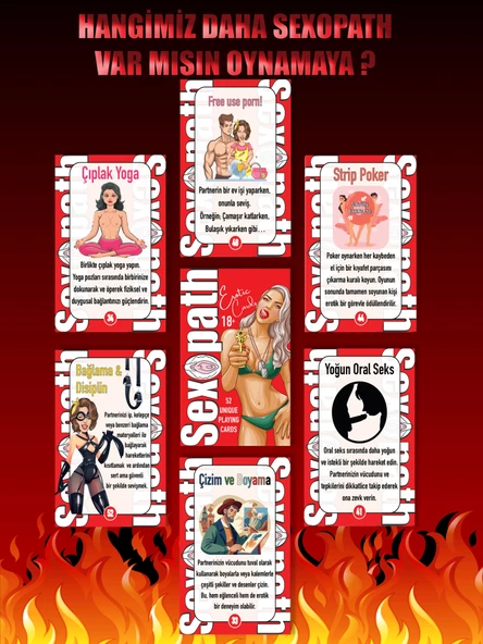 Sexopath Erotik Görev Ve Planlama Kartları - 3