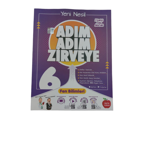 NEWTON YAY. 6.SINIF ADIM ADIM FEN BİLİMLERİ SORU BANKASI