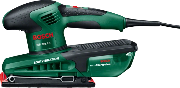 Bosch PSS 200 AC Titreşimli Zımpara