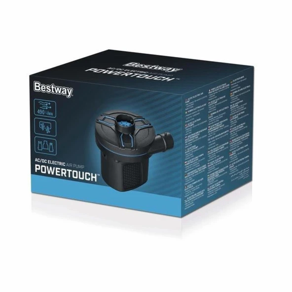 Bestway PowerTouch AC/DC Electric Air Pompa 12V/30W - 4