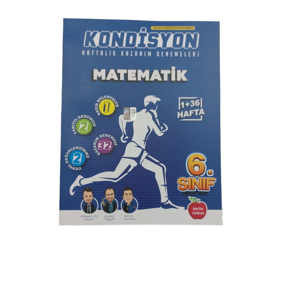NEWTON YAY. 6.SINIF KONDİSYON HAFTALIK KAZANIM MATEMATİK SORU BANKASI - 1