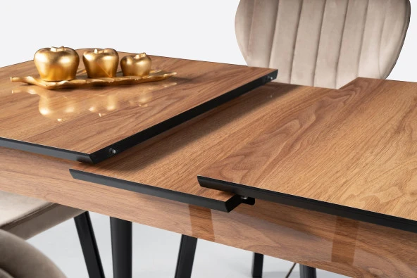 Erezoğulları Mobilya Melisa Star MDF Açılır Mutfak Masası 60x100 - Resim 4