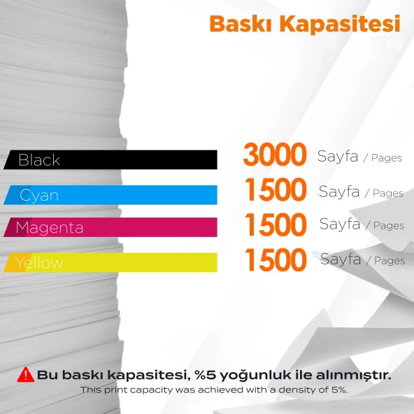 Brother MFC-J2730DW Muadil Set Kartuş / LC3719XL Set - 2