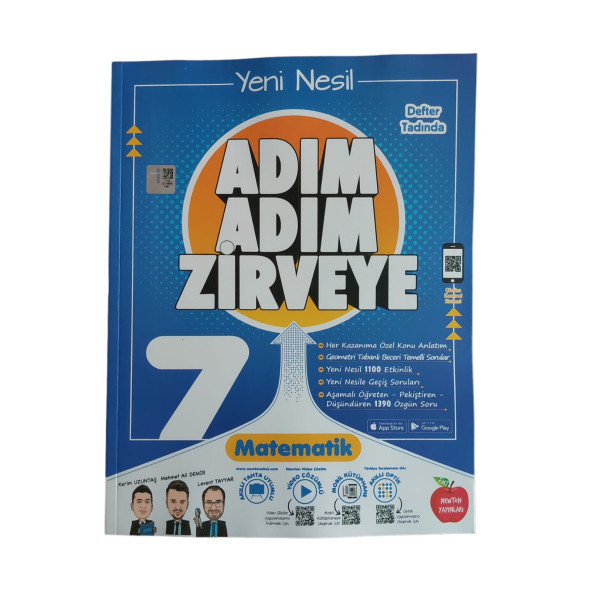 NEWTON YAY. 7.SINIF ADIM ADIM MATEMATİK SORU BANKASI