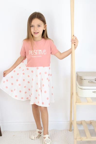 Puantiyeli Elbise - 11