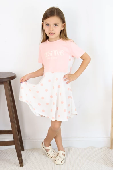 Puantiyeli Elbise - 8