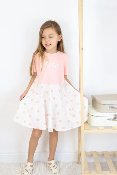 Puantiyeli Elbise - 7