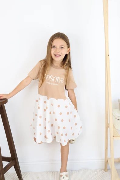 Puantiyeli Elbise - 4