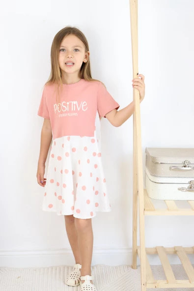 Puantiyeli Elbise - 12