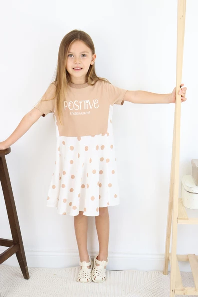 Puantiyeli Elbise - 3