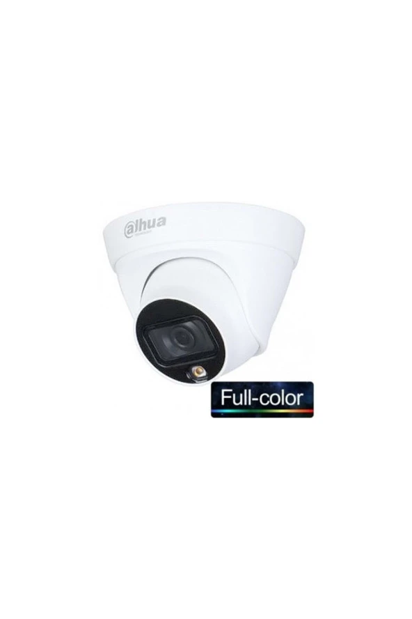 Hac-hdw1209tlq-led-0280b 2mp 2.8mm 1080p Hdcvi Full Color Ip67 Metal Dome(20MT)