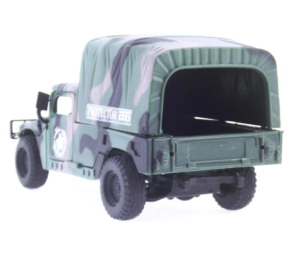 Sürtmeli Kamuflajlı Askeri Kamyon - 3