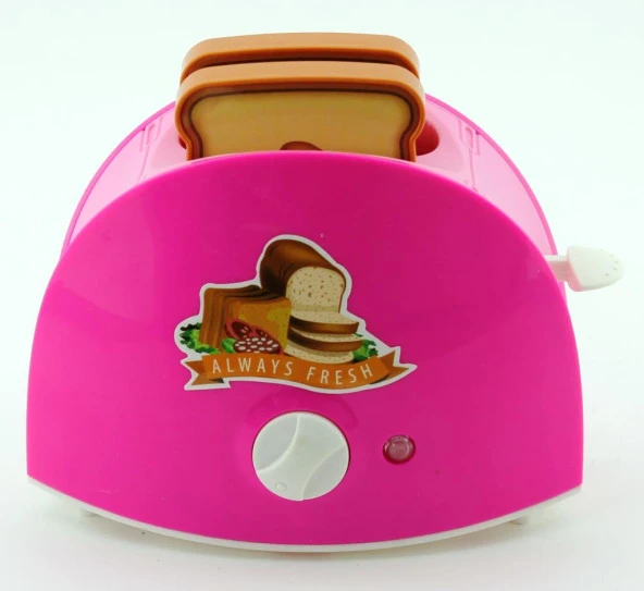 Mini Ekmek Kızartma Makinesi Koyu Pembe 1014 - 4