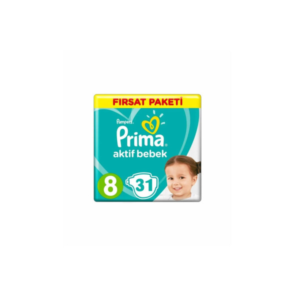 Prima Aktif Bebek 8 Numara Xxl 31 Adet 3 Lü Set - 2