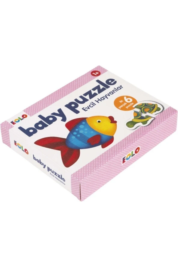 Evcil Hayvanlar Bebek Puzzle 12 Parça - 2