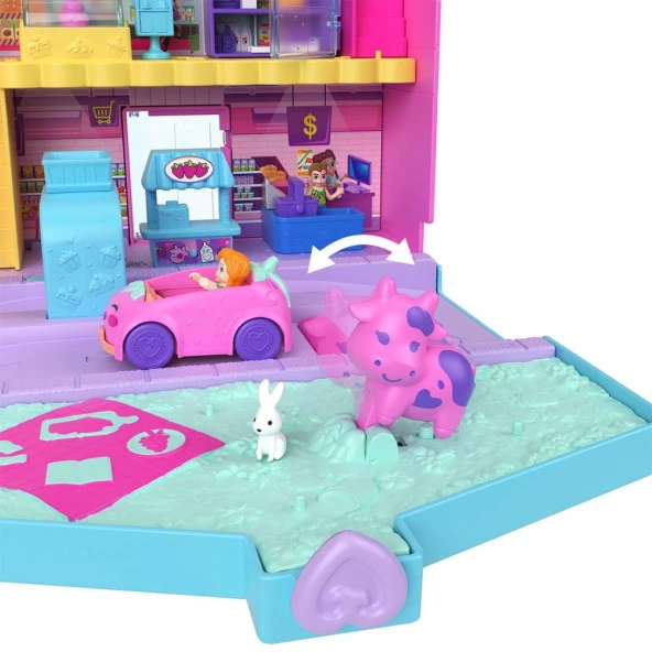 HRD45 Polly Pocket Eğlenceli Market Oyun Seti - 4