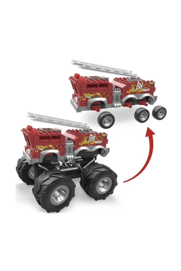 Mega Monster Truck Itfaiye Aracı Hhd19 - 3