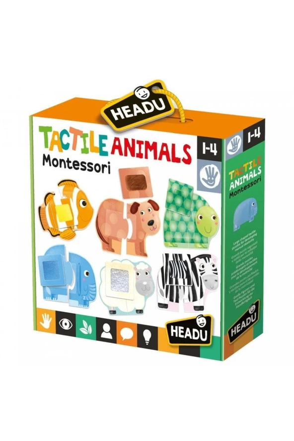 Yılbaşı Headu Tactile Animals Montessori It20188 Kampanya - 2