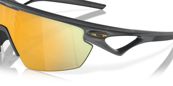 Oakley Sphaera Polarize Güneş Gözlüğü 940304 Matte Carbon Prizm 24K Polarized - Resim 4
