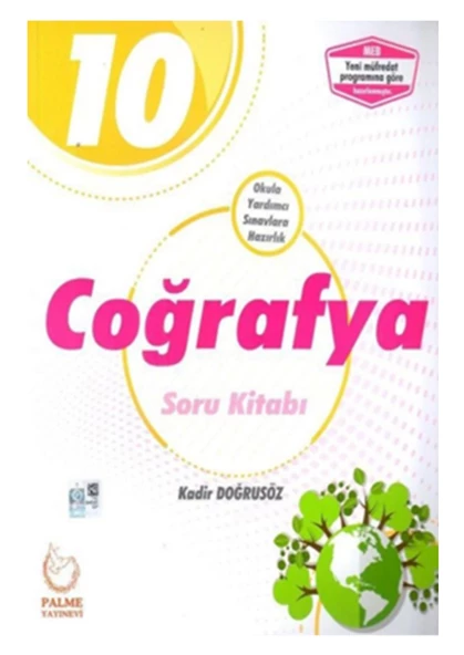 Palme Yayıncılık 10. Sınıf Coğrafya Soru Kitabı Yeni