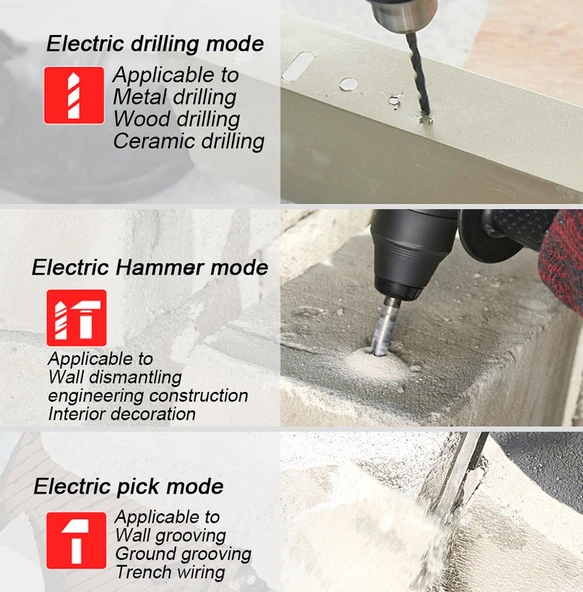 Professional Gbh 2-28f Pnömatik Kırıcı Delici EEA104 - 4