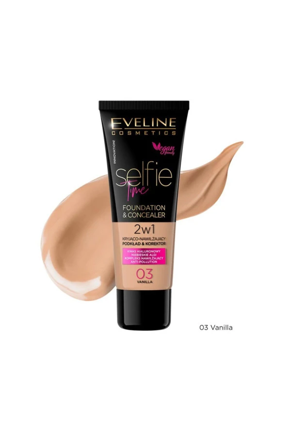 EVELİNE SELFIE TIME FOUNDATION & CONCEALER 03