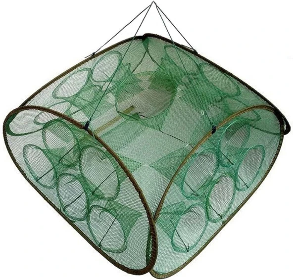 Valkyrie 21 Delikli Balık Kafesi Dayanıklı Göz Tuzak Balıkçılık Yengeç Zokası - 7