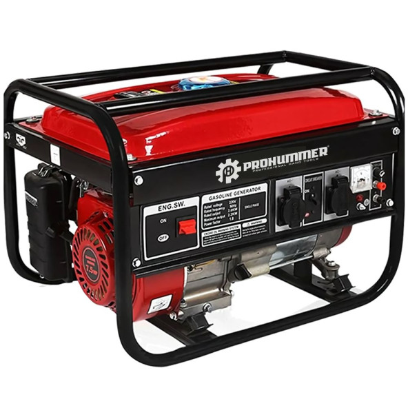Prohummer EEA316 Benzinli 3kva Monofaze İpli Jeneratör Stok No : EEA316 Stok : Stokta Var - 2