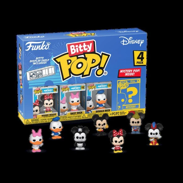 Funko Bitty Pop! Disney 4-Pack Series 2 ürün görseli