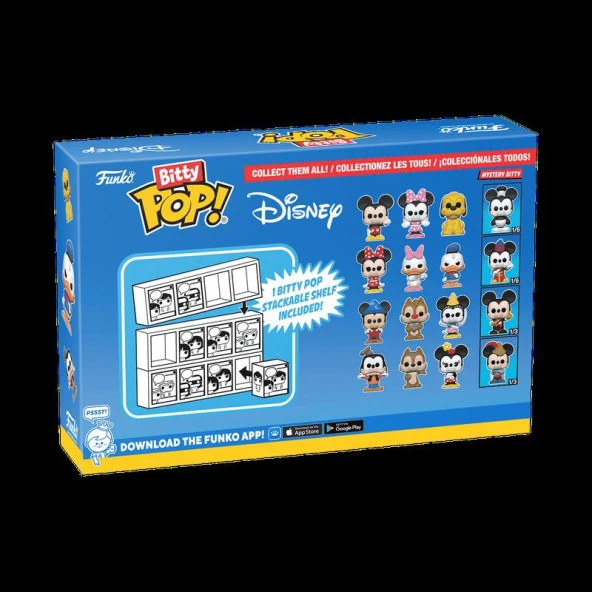 Funko Bitty Pop! Disney 4-Pack Series 2 - Resim 2