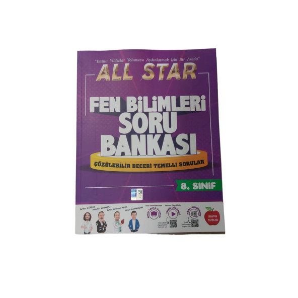NEWTON YAY. 8. SINIF ALL STAR FEN BİLİMLERİ SORU BANKASI