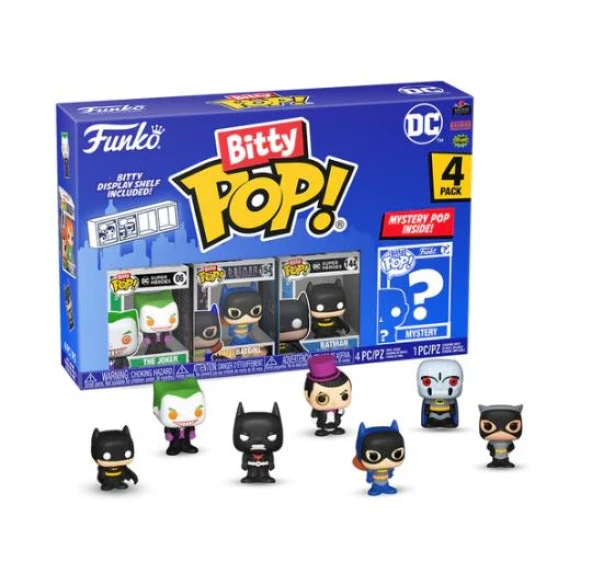 Funko Bitty Pop! Dc 4-Pack Series 2