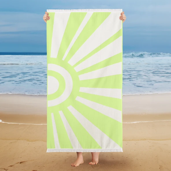 Schafer Home Sun 75x150 Plaj Havlu 1 Parça-Sarı