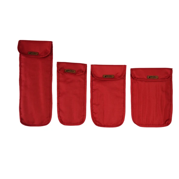 4 Adet Gri Çadır Kazığı 20 cm ve Taşıma Çantası - 4