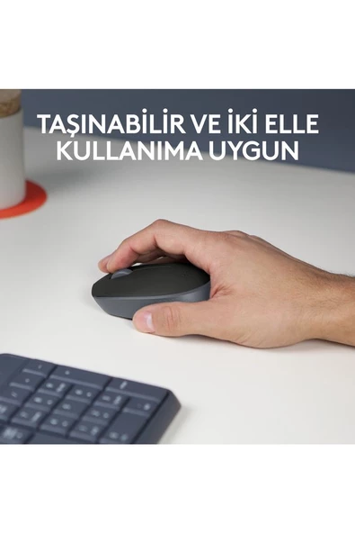 M171 USB Alıcılı Kablosuz Kompakt Mouse - Siyah 910-004424 - 5