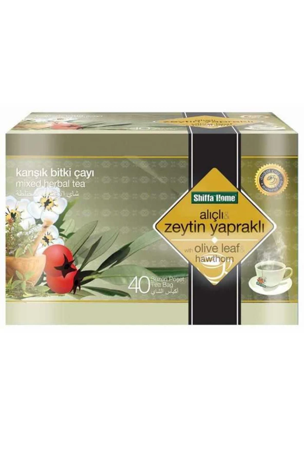 M00457 ALIÇLI VE ZEYTİN YAPRAKLI BİTKİ ÇAYI 40 ADET