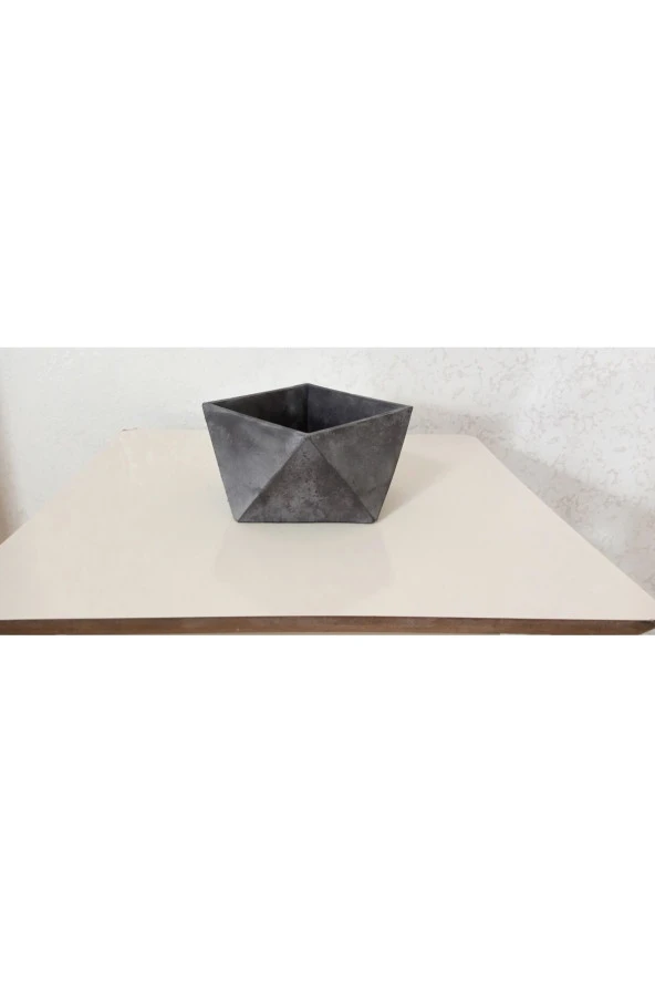 Özel Saf Beton Bonsai ve Aranjmana Özel Taş Saksı suya karşı 121 yıl ömürlü