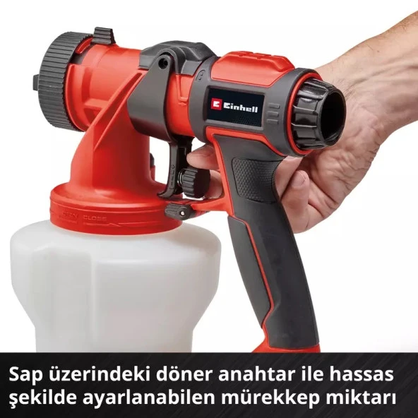 Einhell TE-SY 18/90 Lİ Solo Sprey Boya Tabanca Sistemi 4260040 - 8