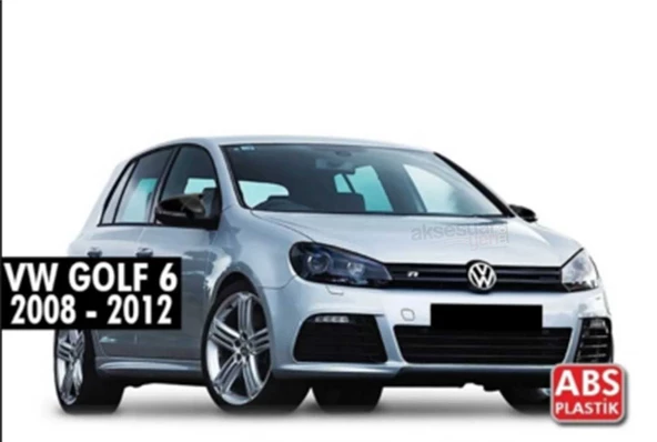 Volkswagen Golf-6 2008-2012 Yarasa / Batman Ayna Kapağı