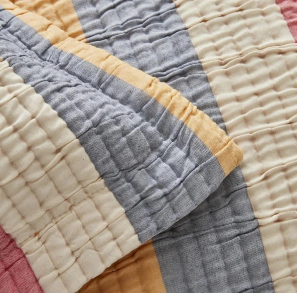 Karaca Home Young Octavia Multicolor Tek Kişilik Yatak Örtüsü Takımı - 4