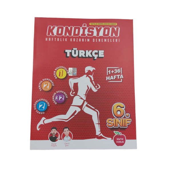 NEWTON YAY. 6.SINIF TÜRKÇE KONDİSYON HAFTALIK KAZANIM DENEMELERİ
