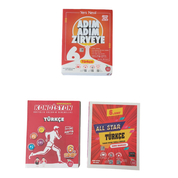 NEWTON YAY.  6. SINIF TÜRKÇE 3LÜ SET